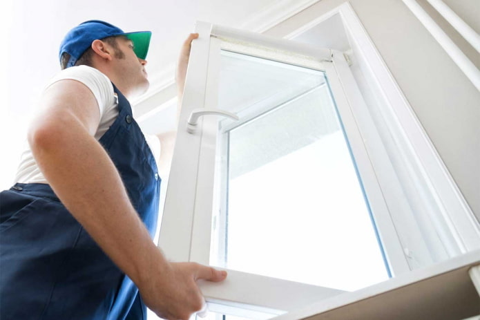 instalación correcta de ventanas de plástico