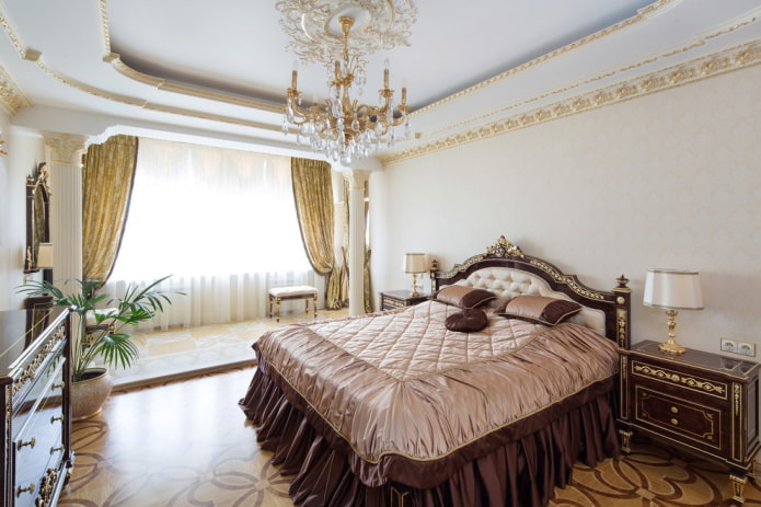 dormitorio de estilo clásico