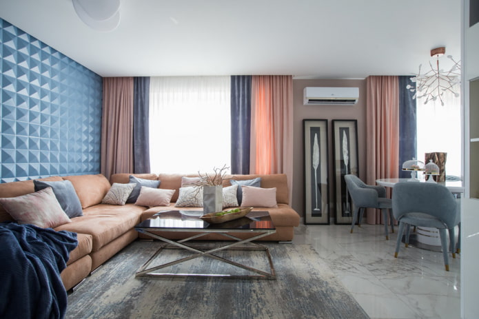 Construcción de un solo nivel con placas de yeso en el interior