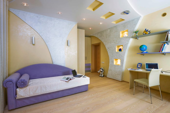 Construcción con pladur en la habitación infantil