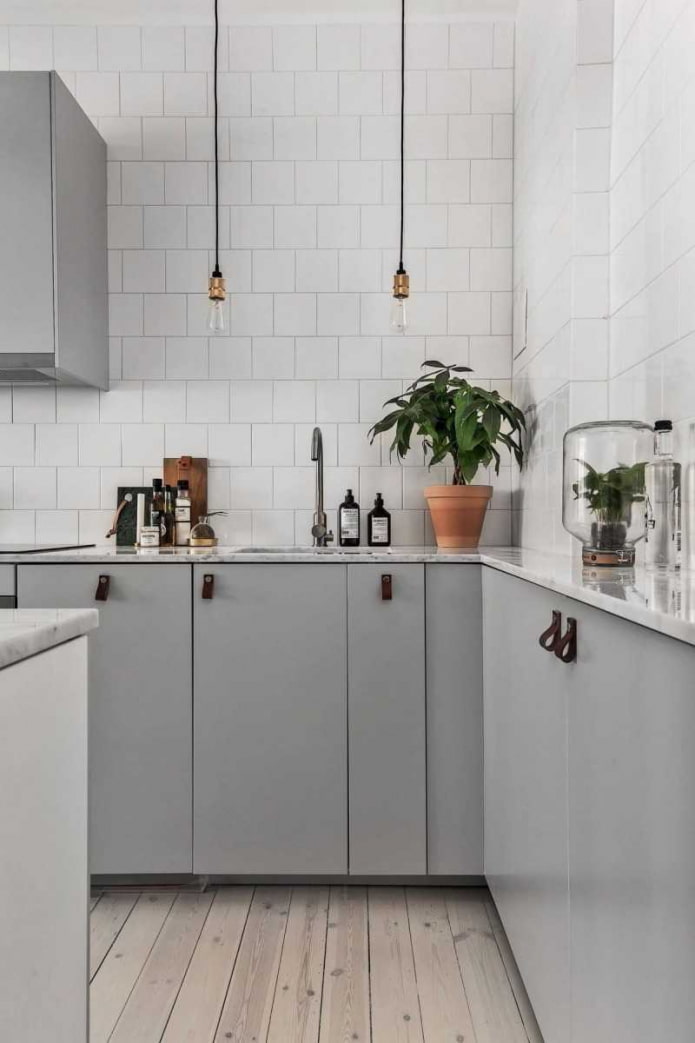 cocina gris