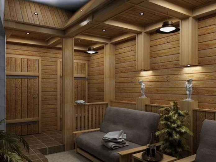 Iluminación puntual en el vestidor