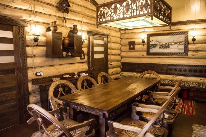 vestidor de estilo ruso