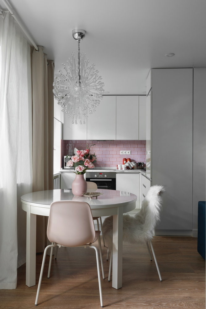 Cocina-salón reformada