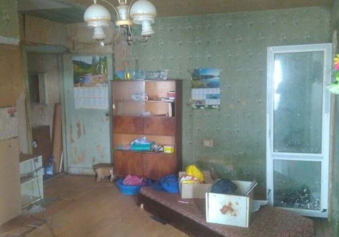 Habitación antes de la reforma