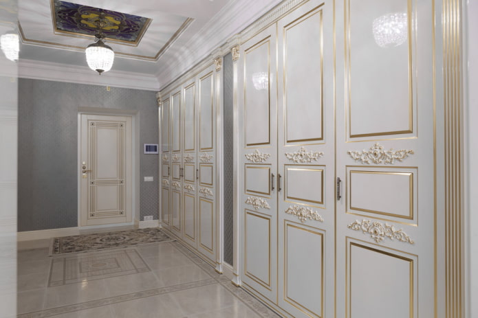 Muebles de recibidor de estilo clásico