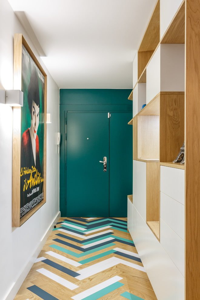 Decoración de pasillos de estilo escandinavo