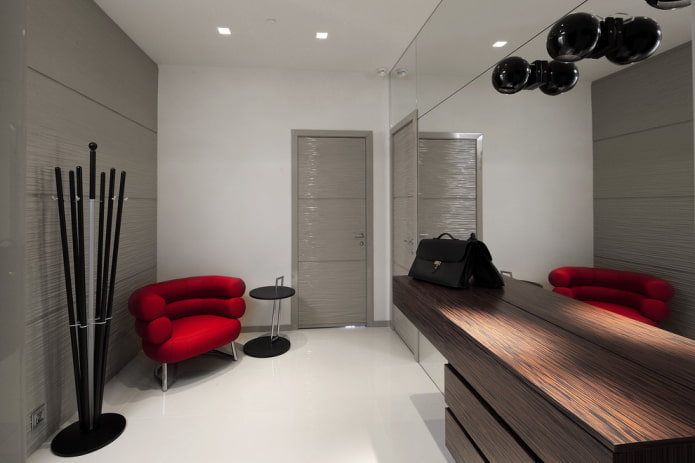Muebles de recibidor de estilo tecnológico
