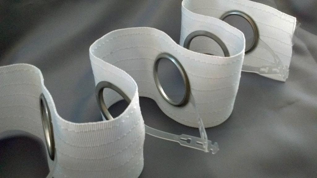 cortain tape with eyelets