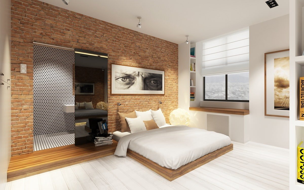 dormitorio en el estudio
