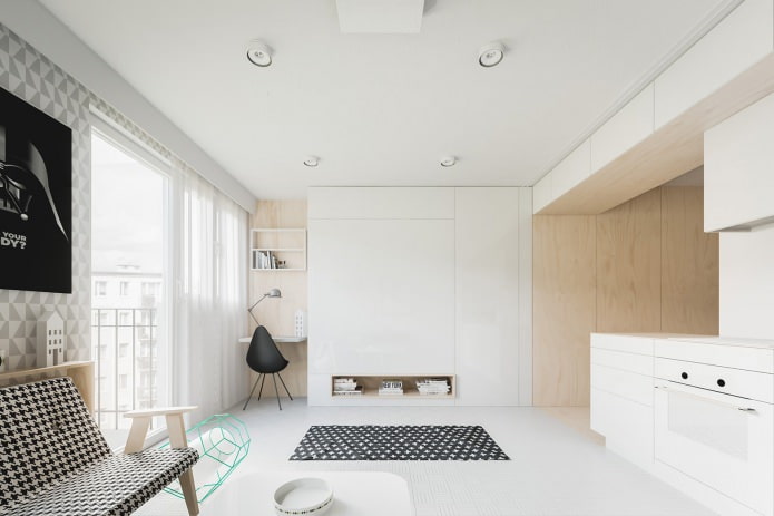 Pequeño estudio de 20 m².