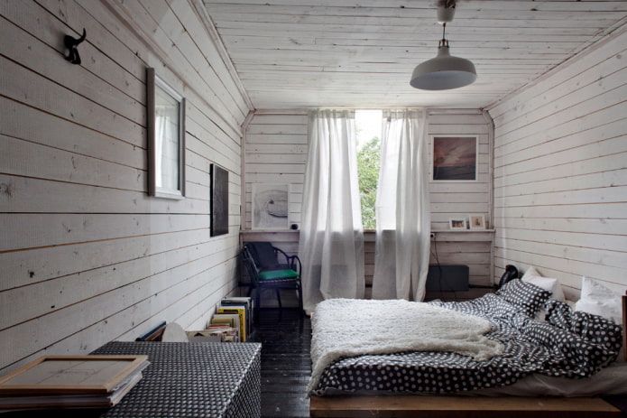 Dormitorio en la dacha