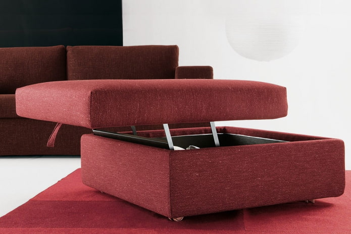 pouf-transformer en el interior
