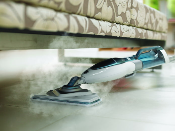 Mopa a vapor para lavar azulejos