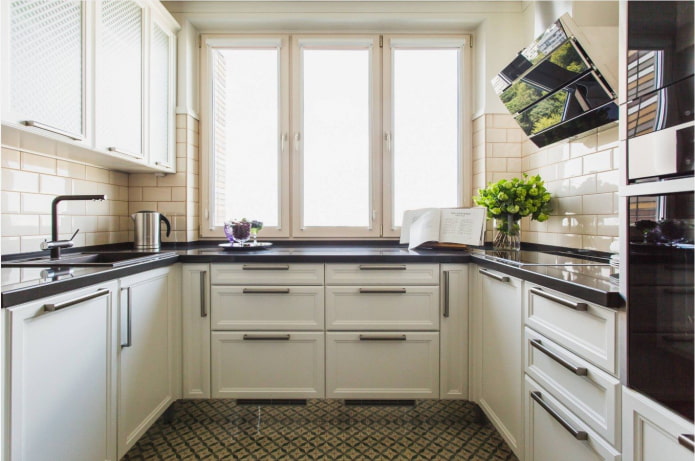 cocina en forma de U