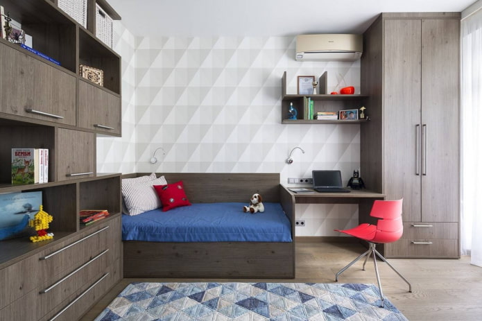 conjunto de muebles para habitación infantil