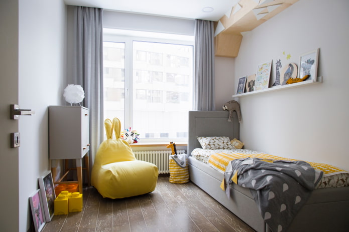 puf para habitación infantil