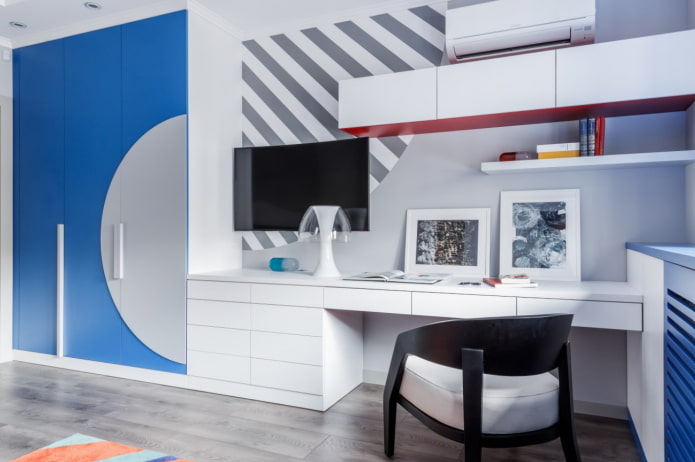 sistemas de almacenamiento en la habitación infantil