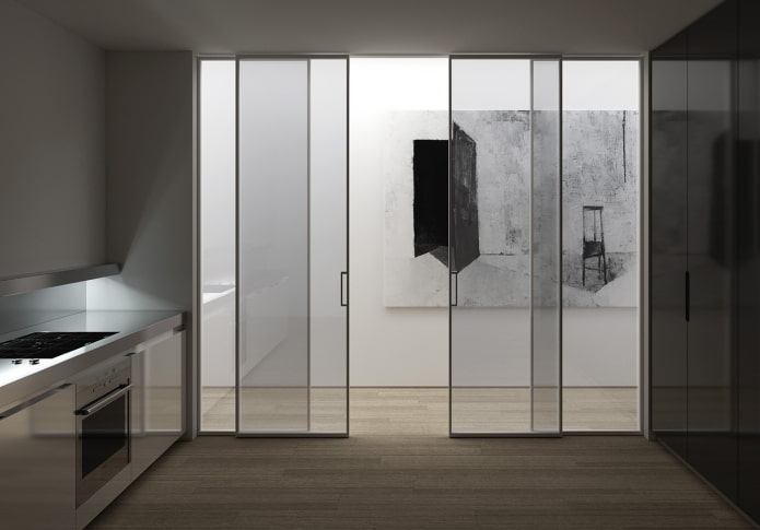 Puertas correderas de estilo moderno