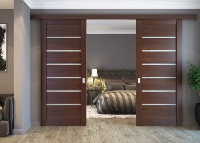 Puertas correderas de estilo moderno