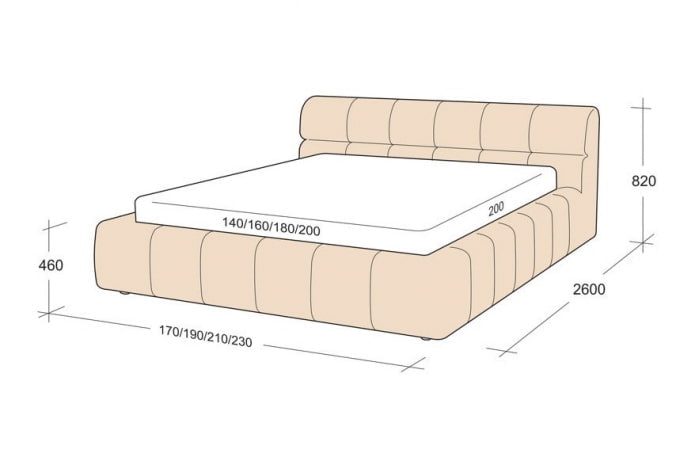tamaños de cama doble