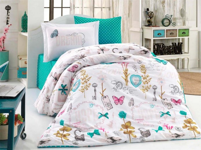 ropa de cama para cama de una plaza y media