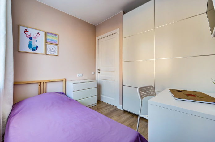 sistemas de almacenamiento en un apartamento de Khrushchevka