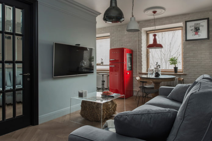 reurbanización de un apartamento en Jruschov