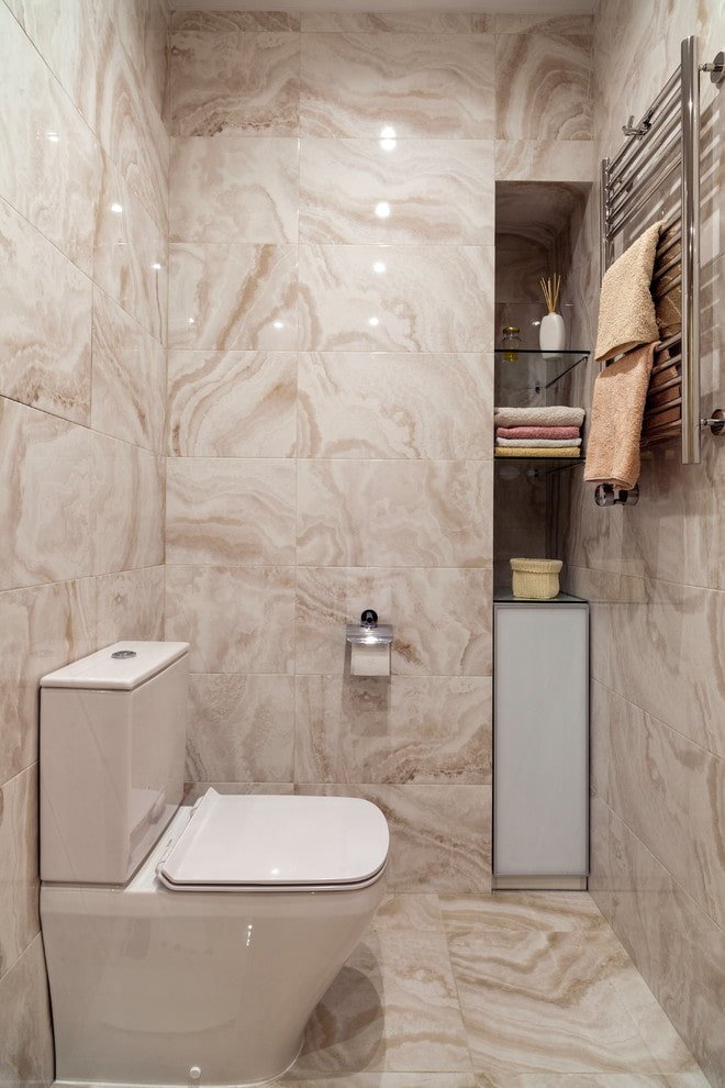 Baño después de la renovación