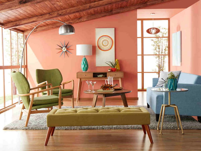 decoración de estilo retro