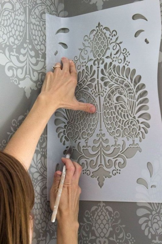 stencils for wall