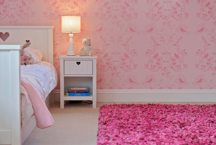 papel pintado con aves