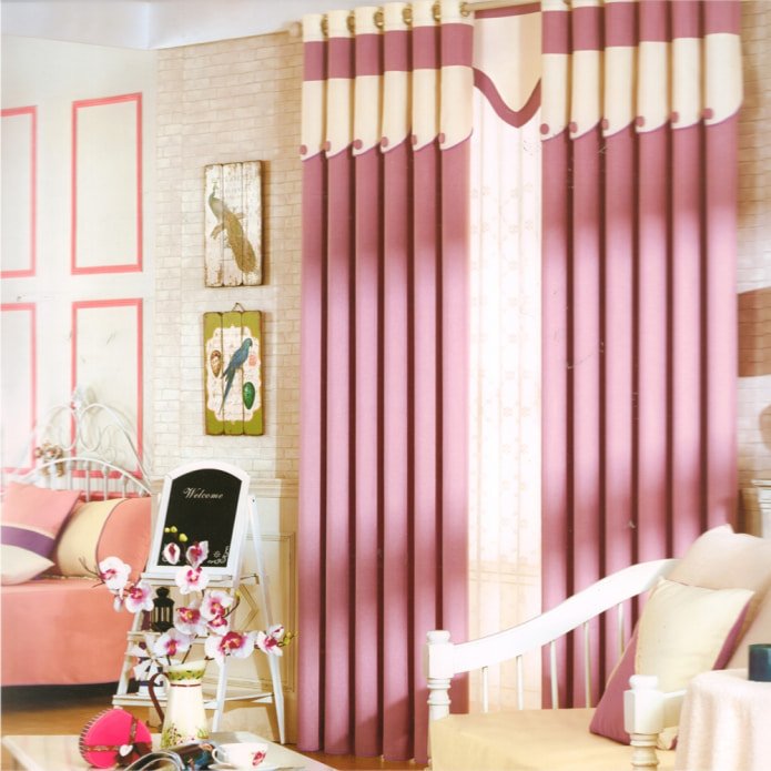 cortinas opacas para el salón