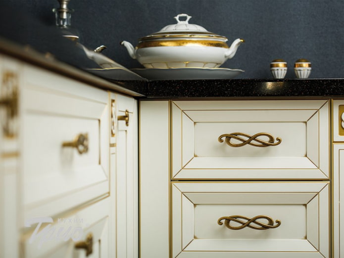 tiradores de muebles trenzados 