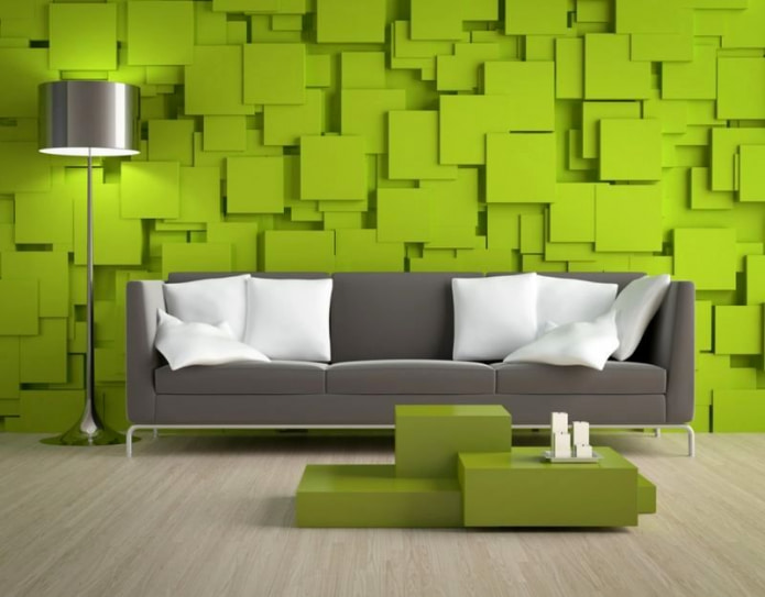 Fondo de pantalla con patrón 3D