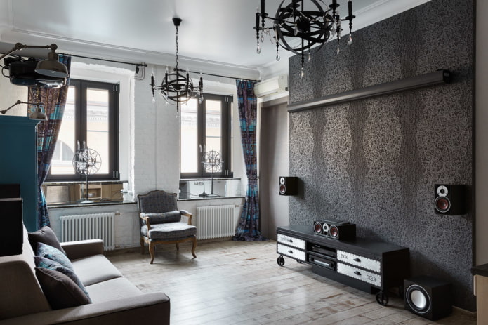 habitación moderna y elegante