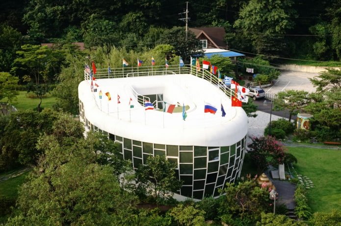 inodoro doméstico en Corea del Sur