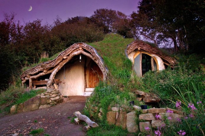 casa hobbit en Gales