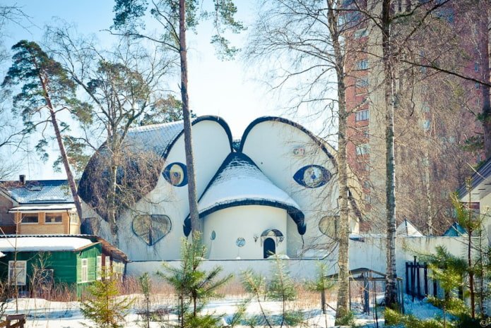 casa con ojos en Sestroretsk