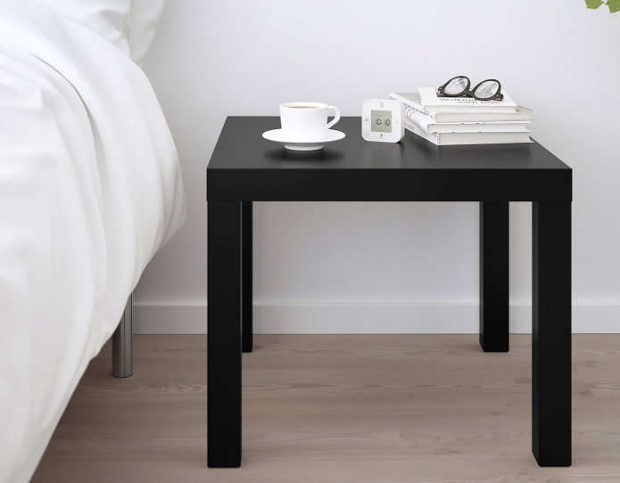 Mesa negra 55x55