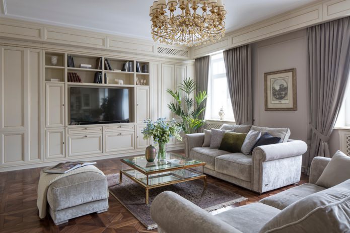 interior de estilo clásico