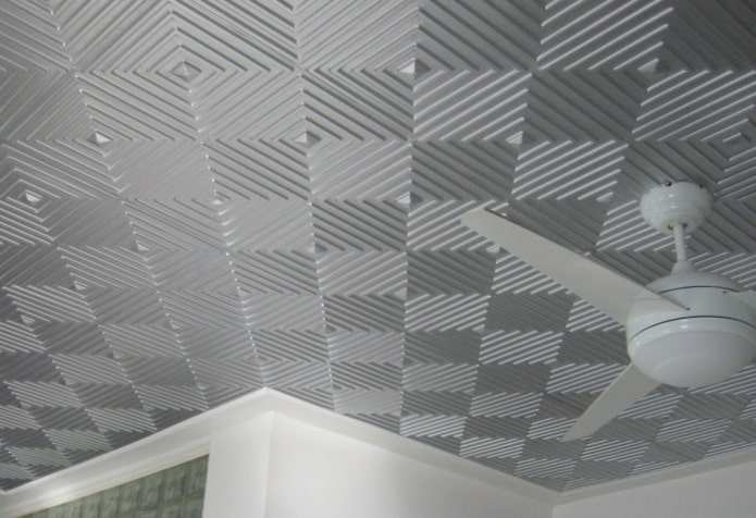 azulejos de techo grises