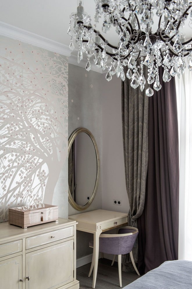 Papel pintado de seda blanco