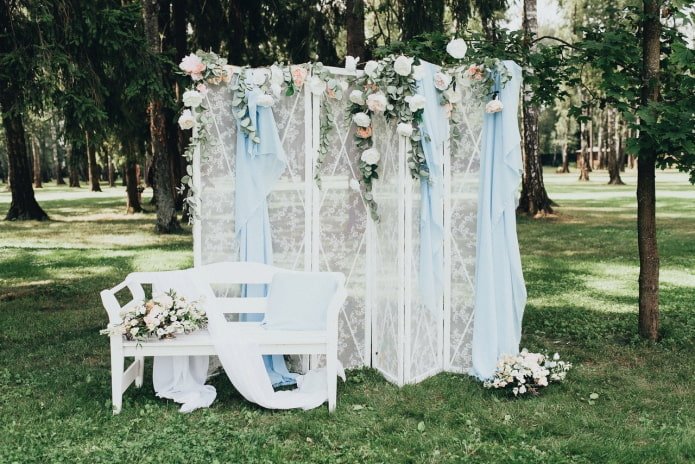 Biombo para boda
