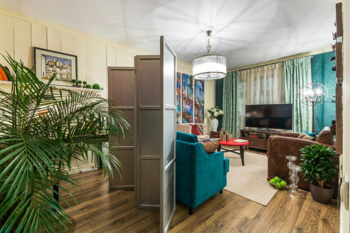 Sala de estar y cocina