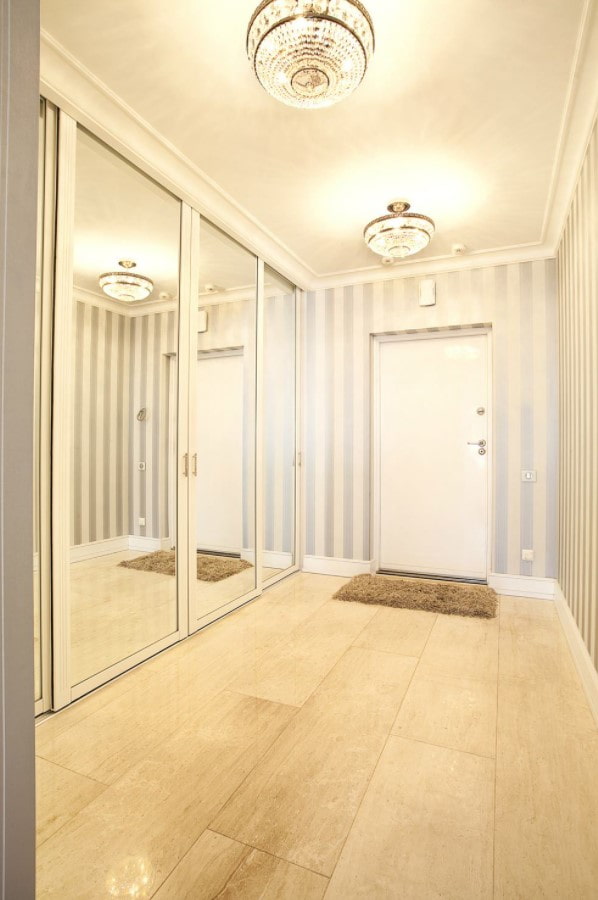puertas correderas con espejo