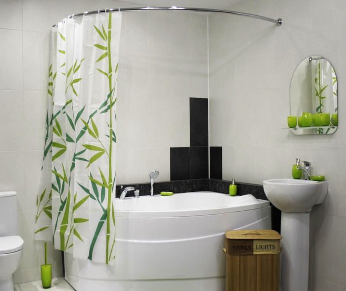 cortina para el baño