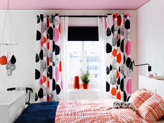 Cortinas IKEA para la habitación infantil