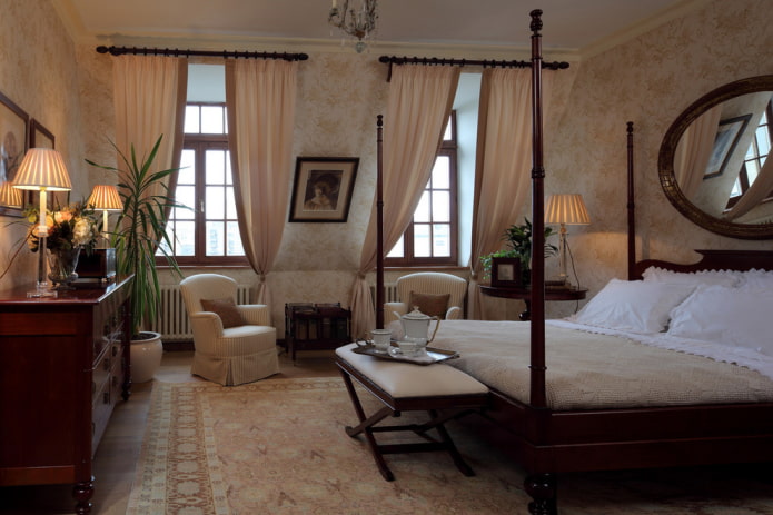ventanas con cortinas en el interior