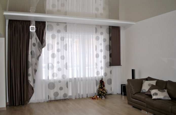 cortinas oscuras de doble cara